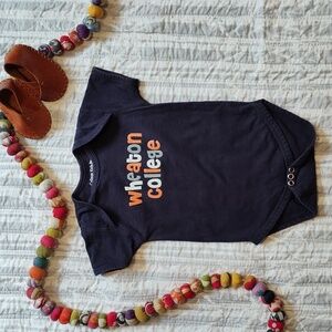 Wheaton College baby onesie